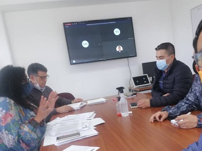 Ochoa manifestó buena disposición de la ADR para solucionar la problemática de los campesinos.. Foto: W