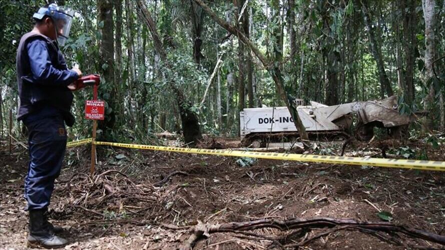 Declararán 11 zonas del país libres de minas antipersonal. Foto: Colprensa