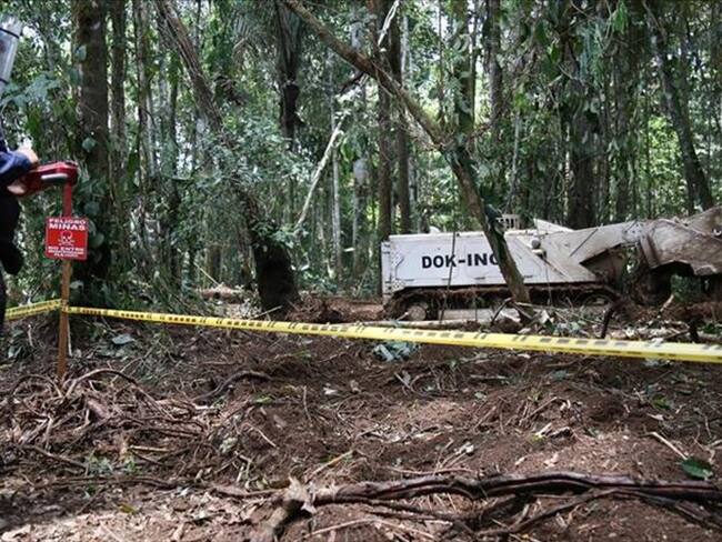 Las Fuerzas Armadas brasileras enviarán 15 oficiales a Colombia para que entrenen la labor de desminado. Foto: Dirección para la Acción Integral contra Minas Antipersonal - Descontamina Colombia