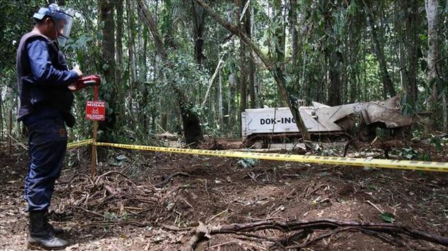 Declararán 11 zonas del país libres de minas antipersonal. Foto: Colprensa