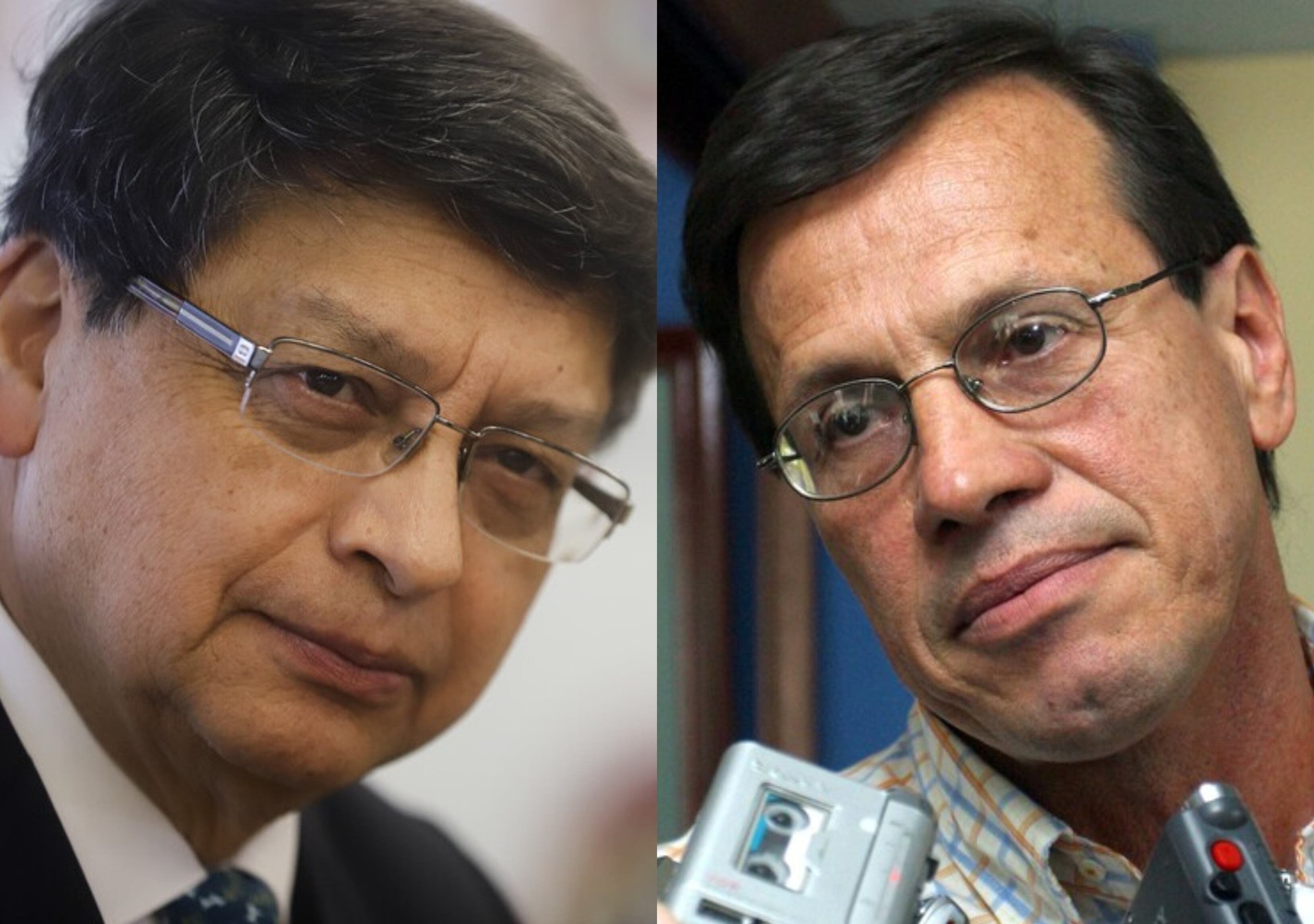 Jorge Ibáñez y Fabio Arias. Fotos: Colprensa - Lina Gasca / Raúl Arboleda