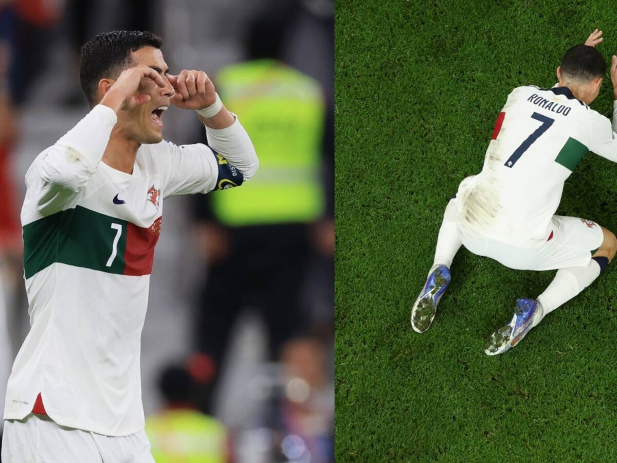 Cristiano Ronaldo rompió en llanto: desgarradoras fotos tras eliminación de Portugal