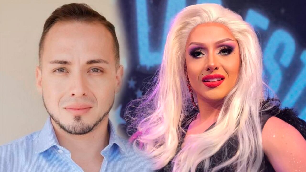 Pablo Ezequiel Goldaraz y su personaje, Mistika Reech. Foto: Cortesía