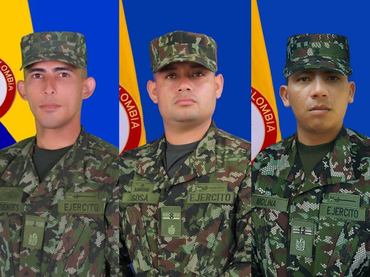 Aumentó a tres el número de soldados asesinados por disidencias de las Farc en Cauca