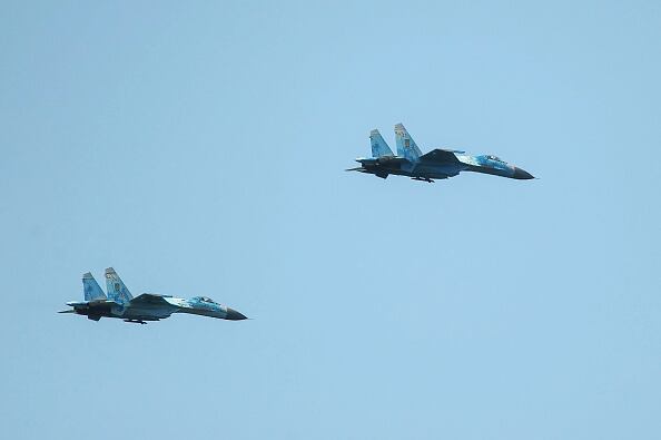 Ucrania pide aviones de combate y sistemas de defensa área contra Rusia. Foto: Getty