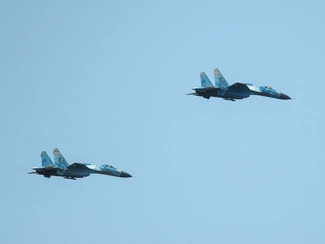 Ucrania pide aviones de combate y sistemas de defensa área contra Rusia. Foto: Getty