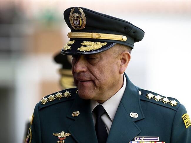 El comandante de las Fuerzas Militares, general Luis Fernando Navarro, fue citado a entrevista ante la Fiscalía. Foto: Colprensa