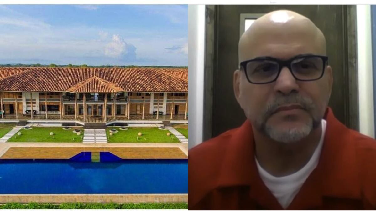 Hacienda Támesis en Montería, Córdoba / Salvatore Mancuso. Fotos: Presidencia de la República y Colprensa.