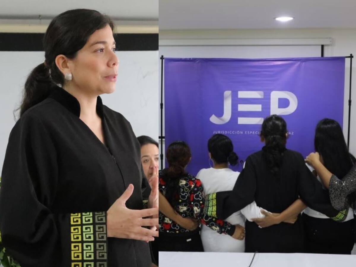 JEP: Farc recusaron a magistrada por haberse “abrazado con las víctimas”