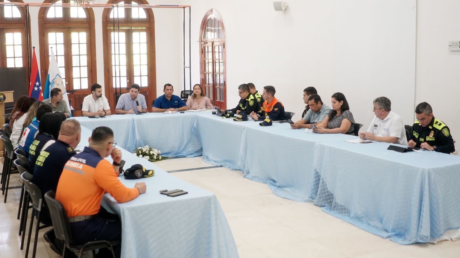 Puesto de Mando Unificado (PMU) // Alcaldía de Santa Marta