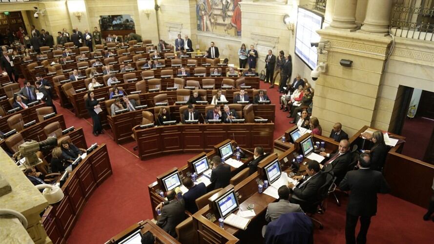 La discusión se reanudará en la Comisión Primera de la Cámara, después del informe del Consejo de Política Criminal.. Foto: Colprensa
