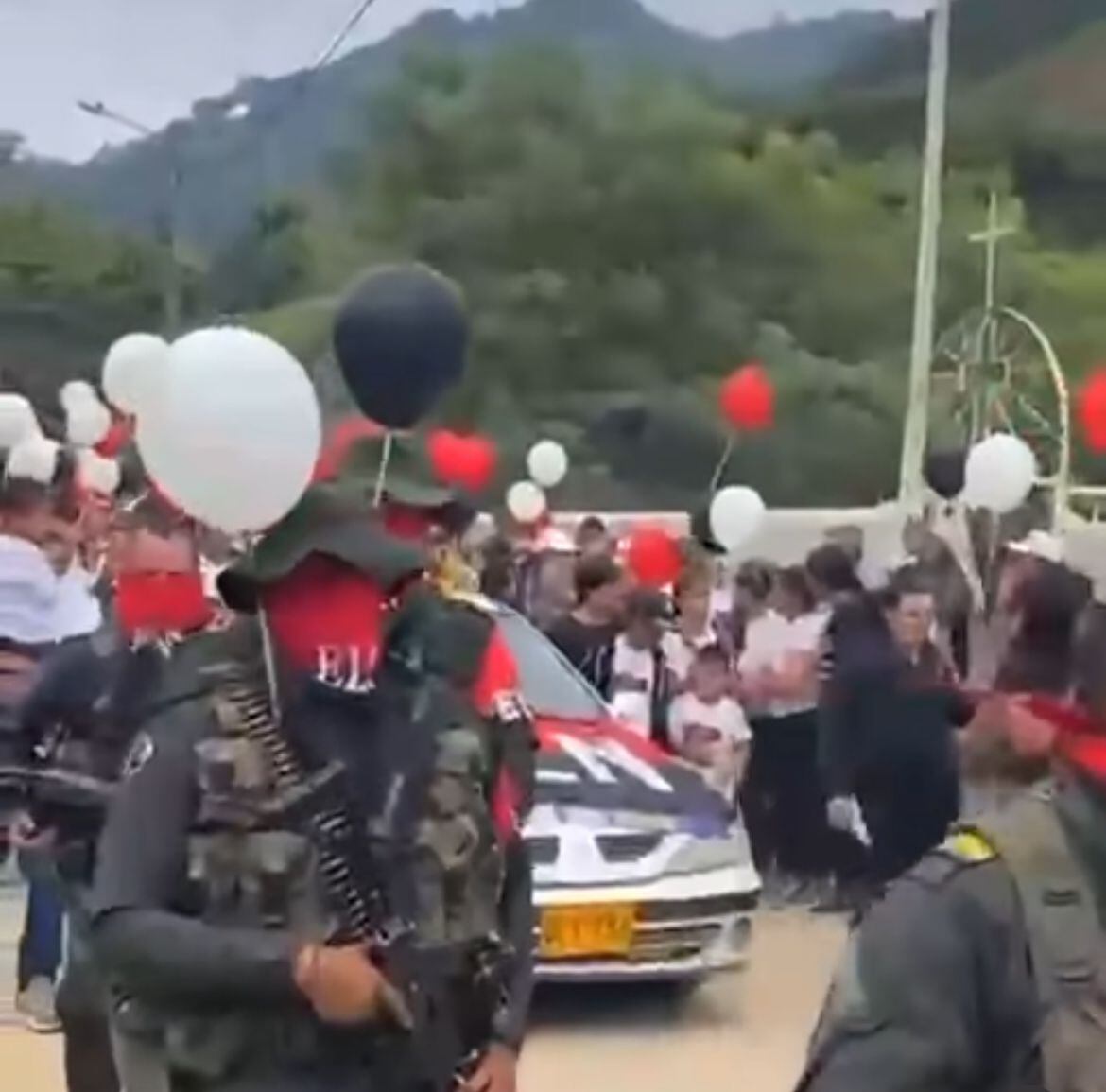 Sepelio ELN en el Catatumbo