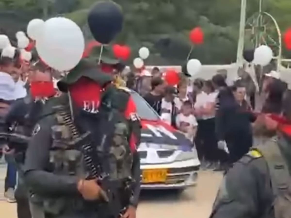 Polémico funeral del ELN en medio de la población civil en el Catatumbo