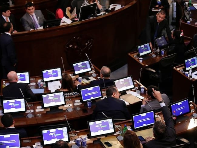 Senado de la República. Foto: Colprensa - Juan Páez