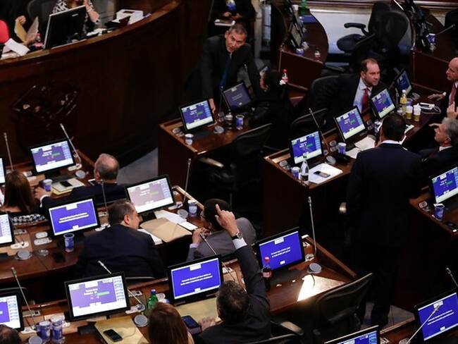 Senado de la República. Foto: Colprensa - Juan Páez