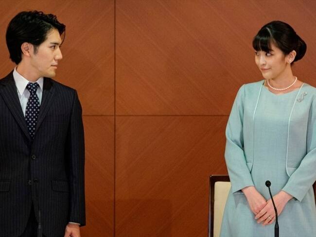 Princesa Mako de Japón se casa con Kei Komuro en una boda civil. Foto: Agencia EFE/Nicolas Datiche / POOL