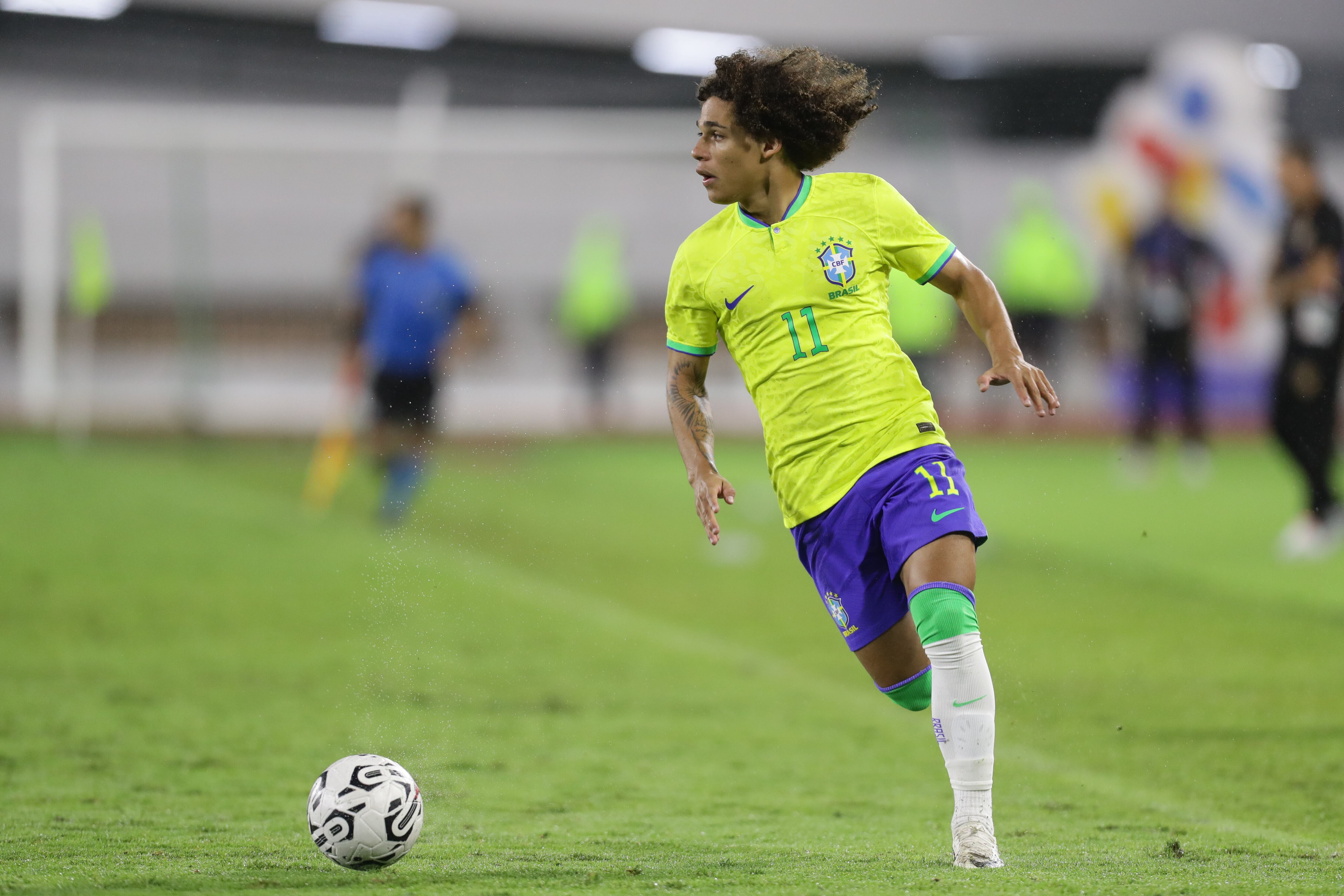Guilherme Biro de Brasil en el Preolímpico Sudamericano 2024. Foto: EFE/Rayner Peña R