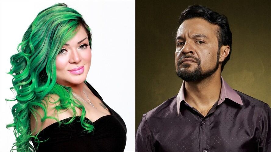 Cantante Marbelle y actor Julián Román. Foto: Colprensa