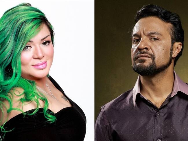 Cantante Marbelle y actor Julián Román. Foto: Colprensa