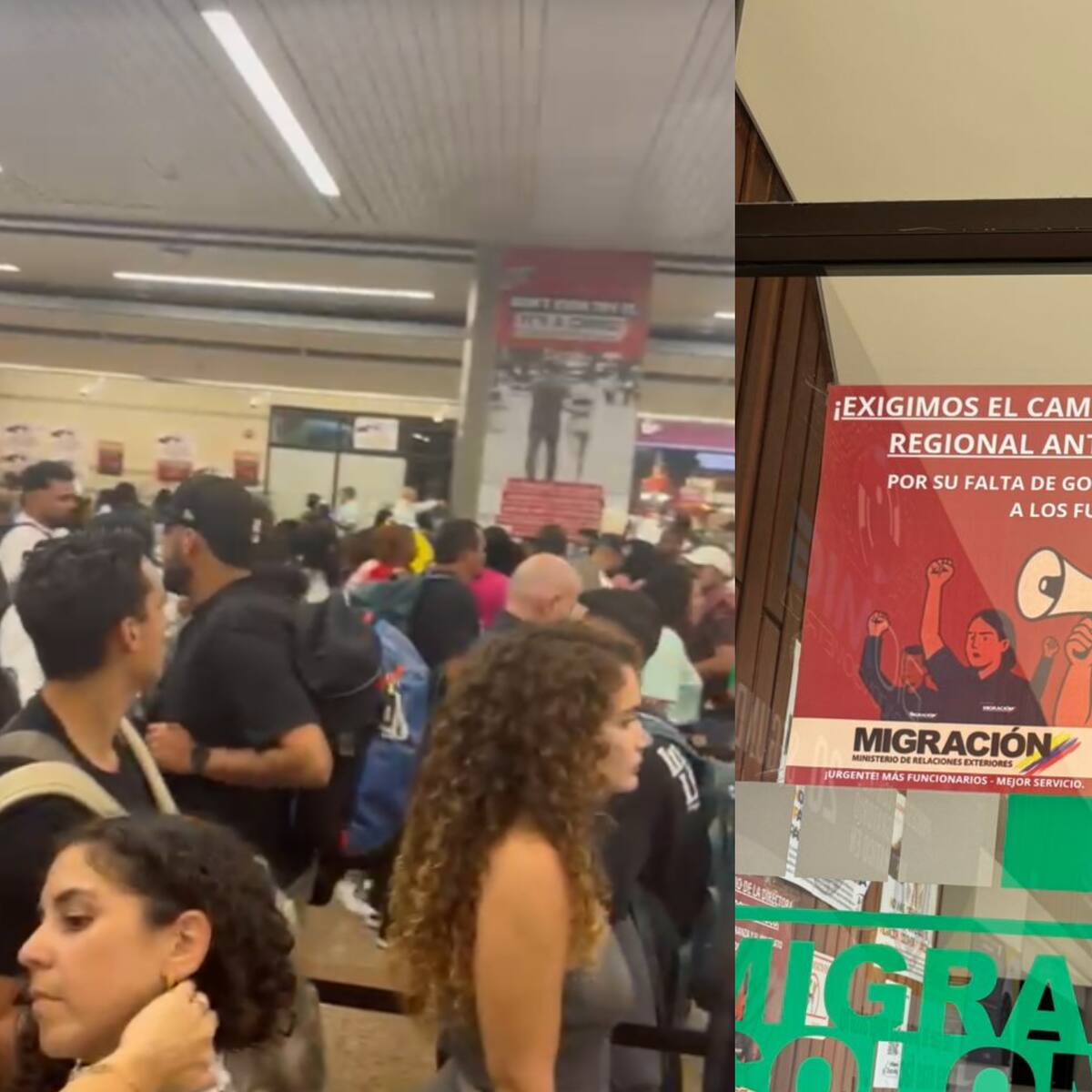 Viajeros esperan hasta cinco horas en Migración del Aeropuerto José María Córdova de Antioquia