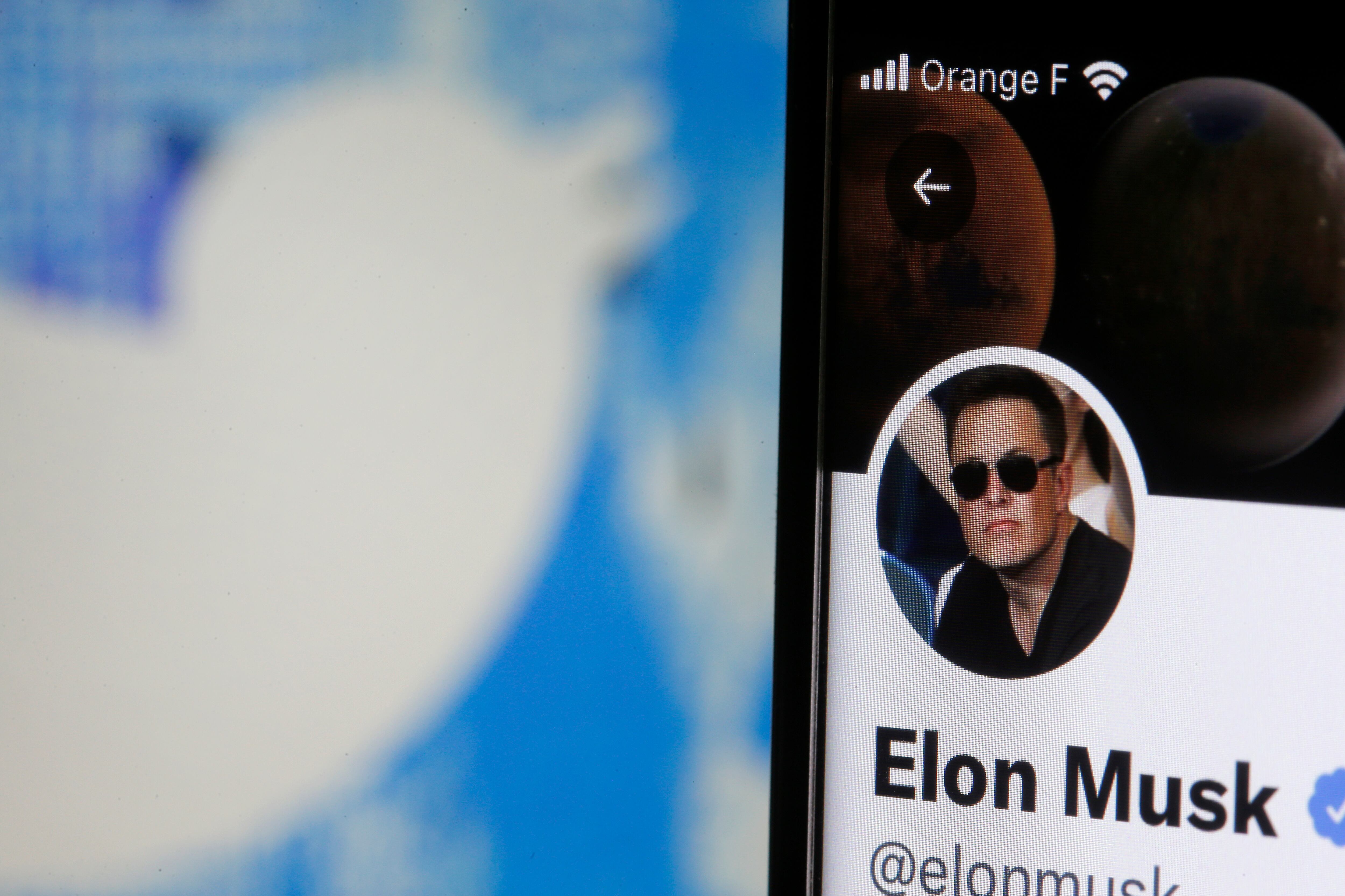 Elon Musk en Twitter. Foto: Chesnot/Getty Images