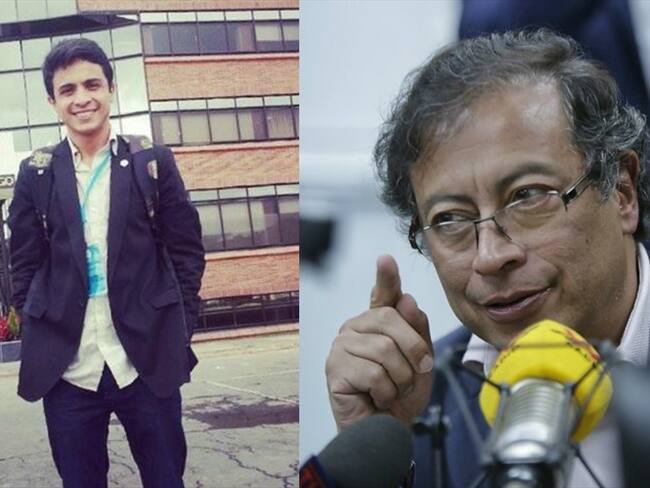 Gustavo Petro supuestamente habría afirmado que Lorent Saleh fue detenido en estado de embriaguez y drogado. Foto: Colprensa