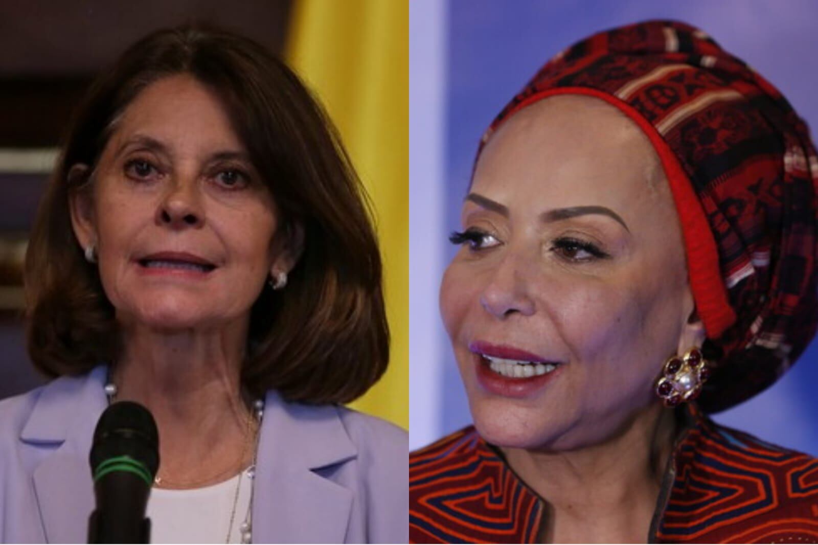 Marta Lucia Ramírez y Piedad Córdoba. Foto: Colprensa