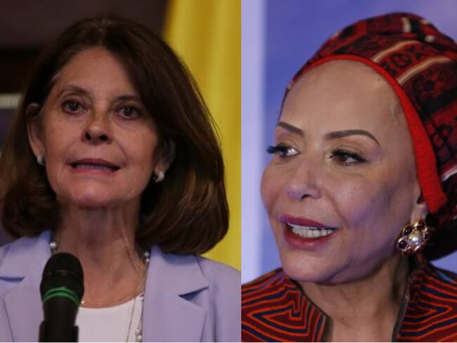 Marta Lucia Ramírez y Piedad Córdoba. Foto: Colprensa