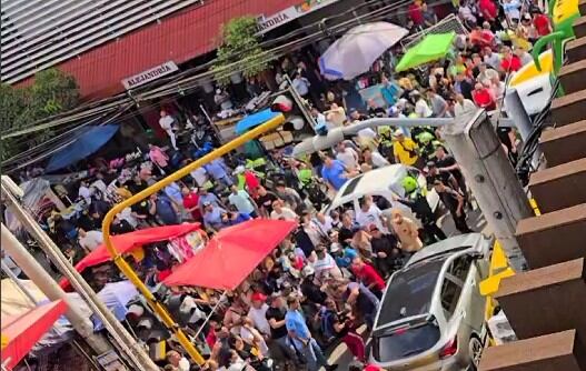 Explosivo en el centro de Cúcuta. / Foto: Cortesía.