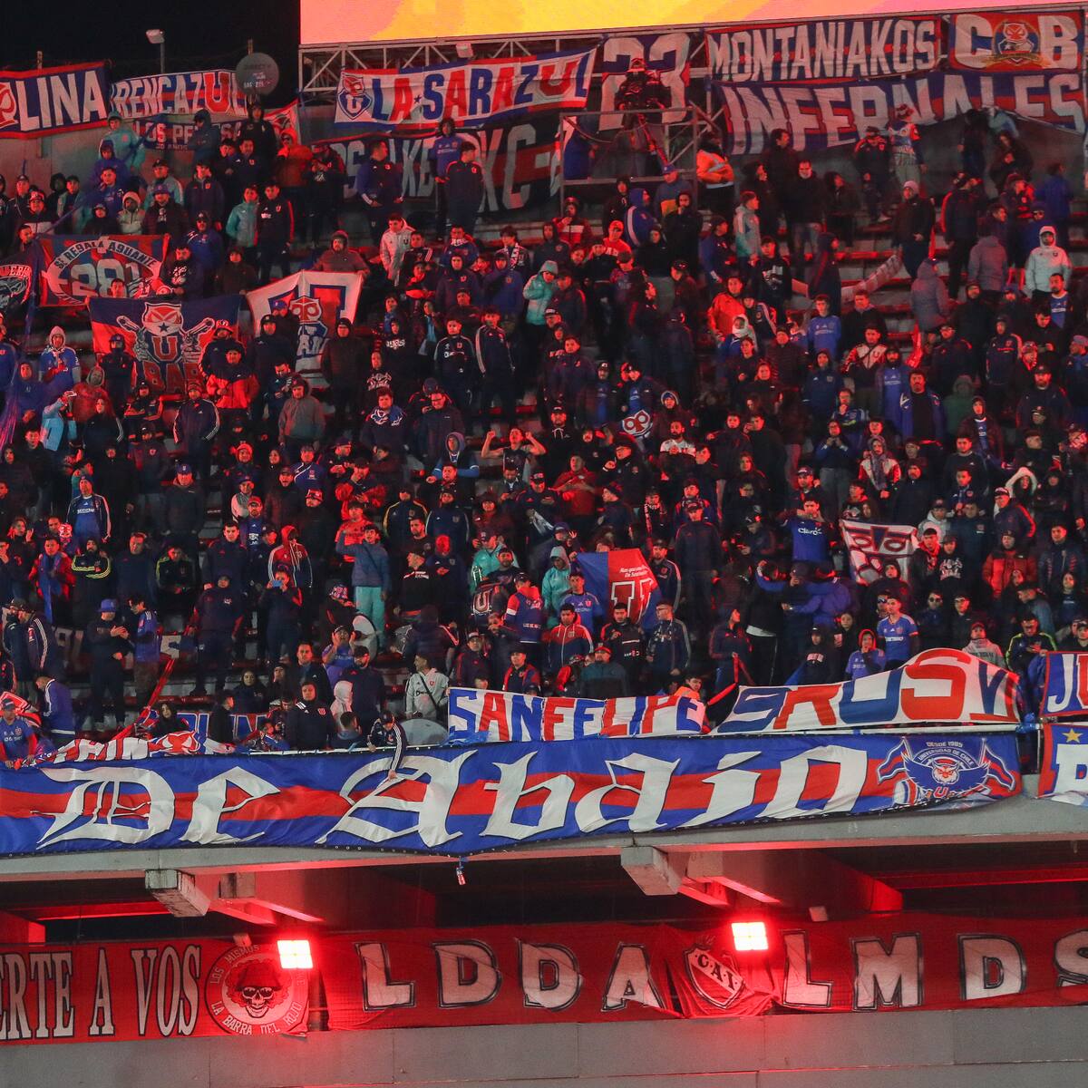 Aplazan partido de la U de Chile tras hechos de violencia en Argentina por Copa Sudamericana
