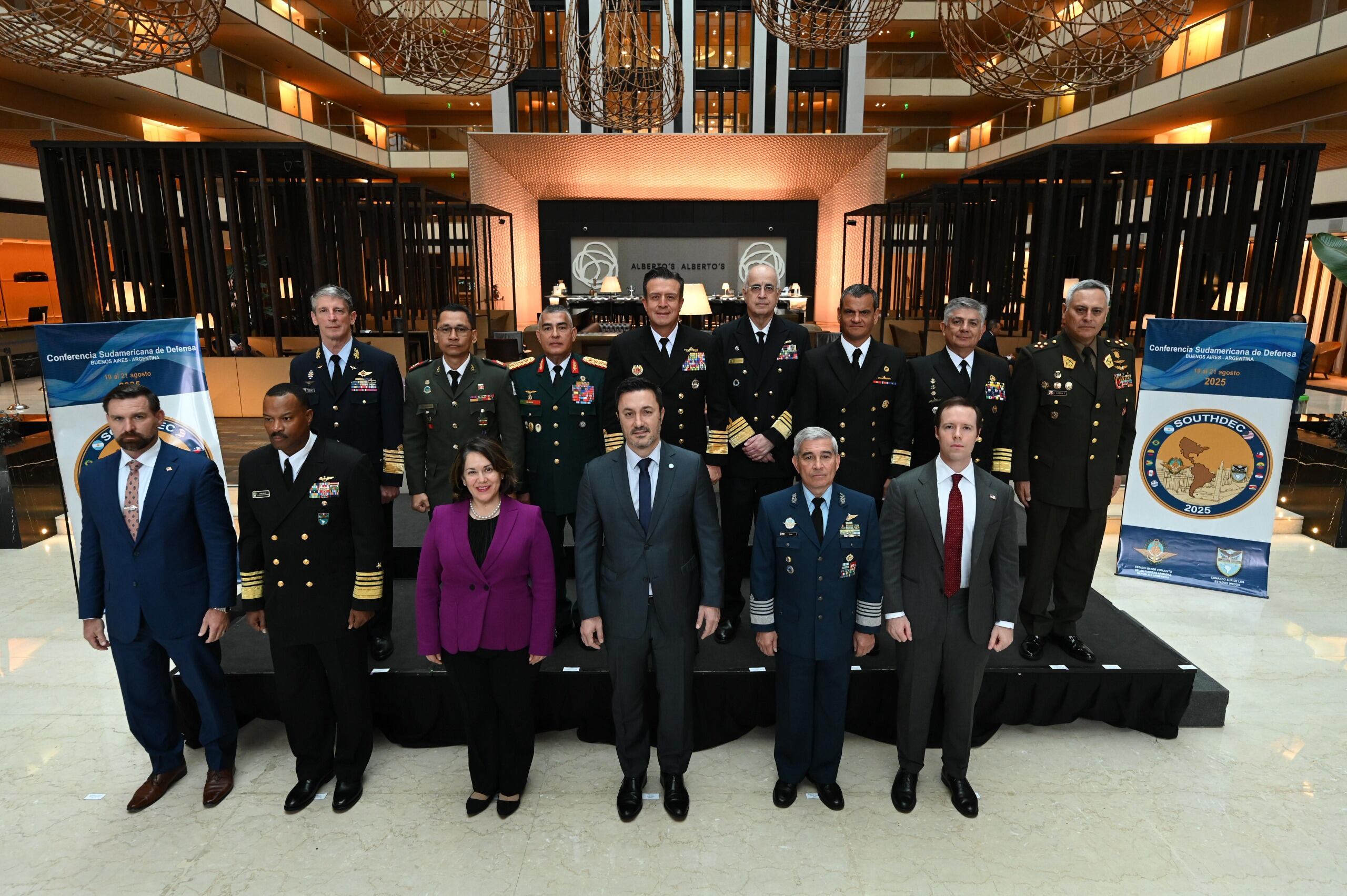 Fuerzas Militares de Colombia participan en el SOUTHDEC 2025. Foto: suministrada.