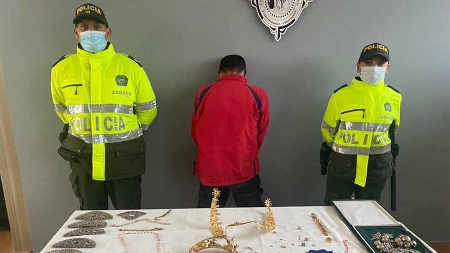 Será judicializado por el delito de hurto agravado y calificado.. Foto: Policía de Boyacá
