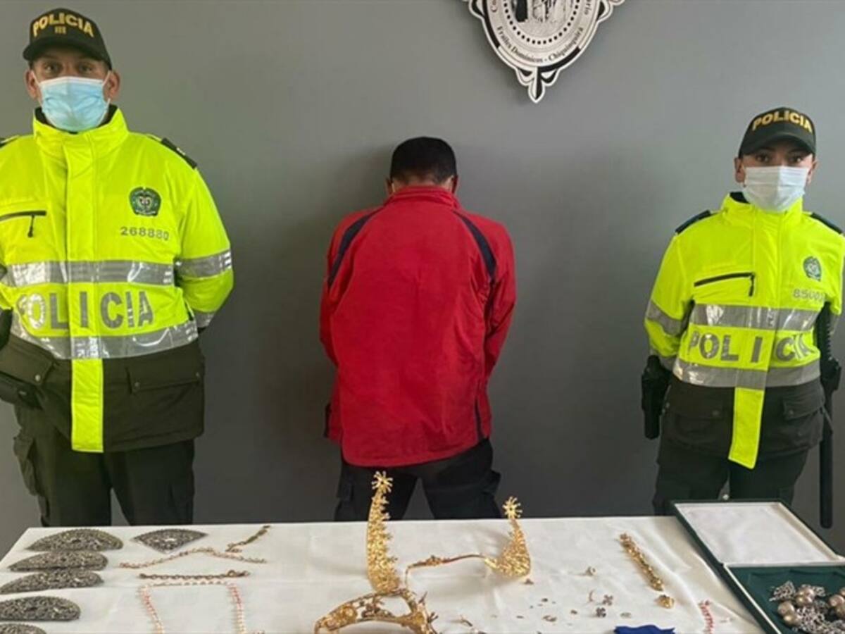 Hombre que robó joyas de la virgen de Chiquinquirá tiene 13 antecedentes