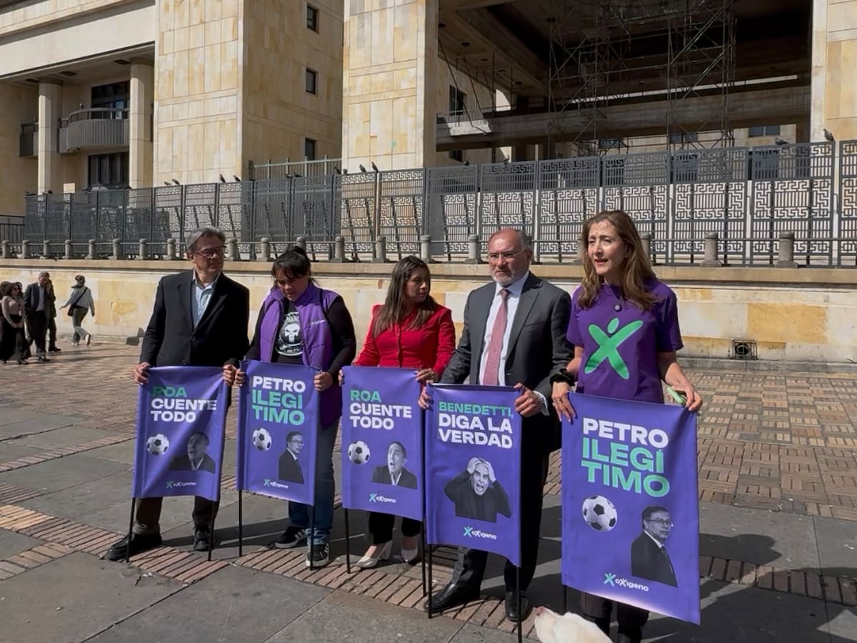 Partido Oxígeno pidió a la rama judicial ordenar el retiro del cargo del presidente Gustavo Petro