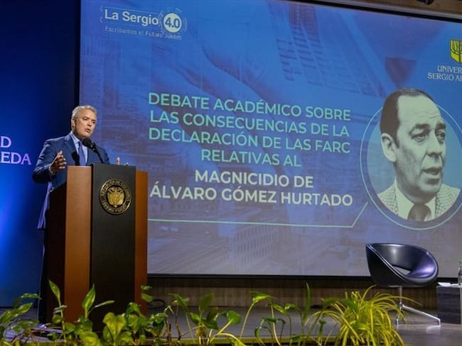 Presidente Iván Duque . Foto: Presidencia