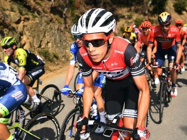 En 2019 el equipo Trek-Segafredo suspendió al ciclista colombiano. Foto: Getty Images