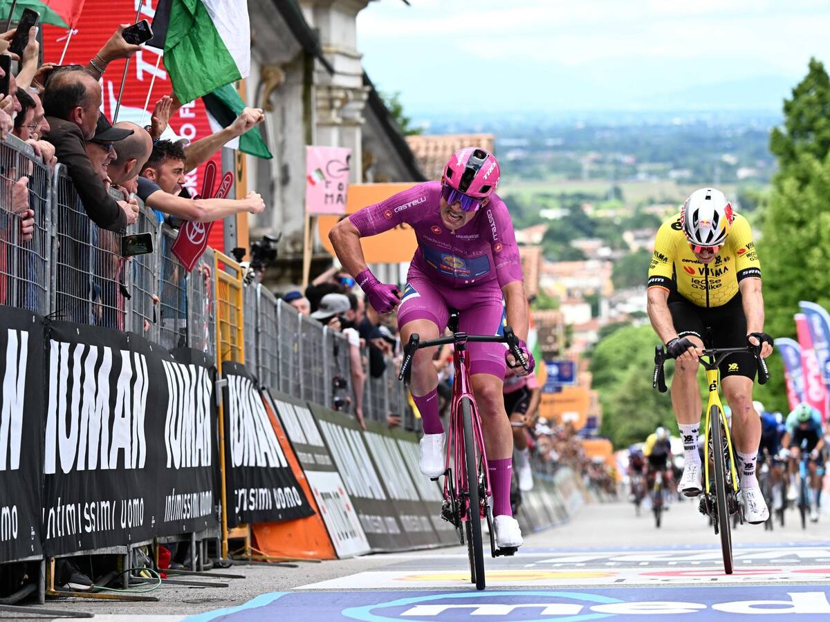 Mads Pedersen, ganador de la etapa 13 del Giro de Italia 2025