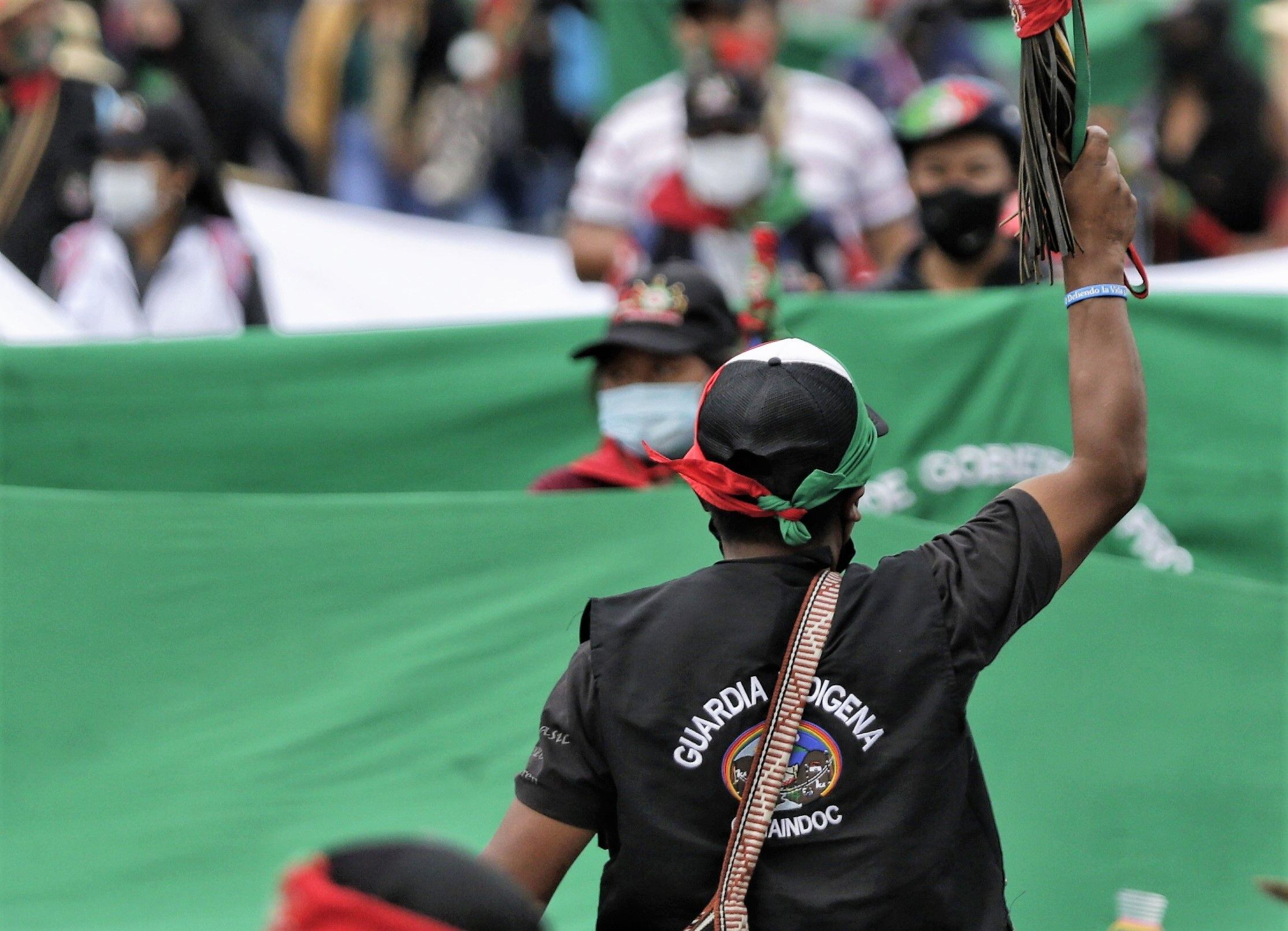 Foto de referencia. La guardia indígena se desplazó hasta el lugar de los hechos para auxiliar al retenido. Crédito: Colprensa.