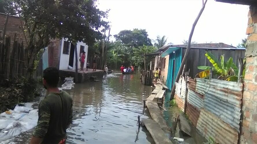 Calamidad pública en el sur del Magdalena. Foto: El Banco y la región