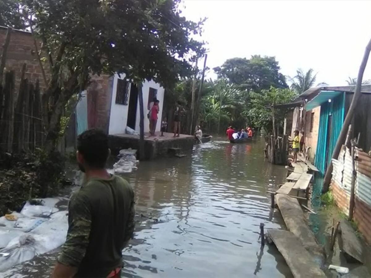 Declaran calamidad pública en el sur del Magdalena por desbordamiento del río