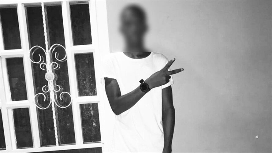 Familiares del adolescente fallecido exigieron que se haga justicia . Foto: Colprensa