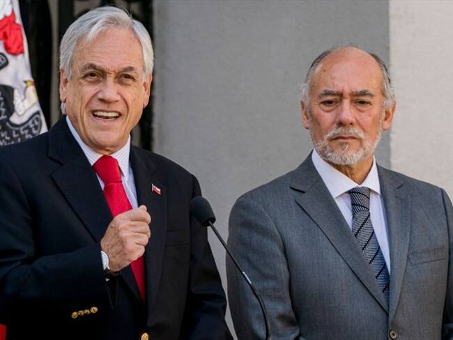 El presidente Sebastián Piñera pide perdón a los chilenos. Foto: Getty Images