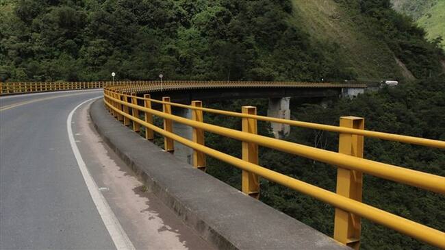 Hay 16 puntos de obra donde se presentan pares y pasos a un solo carril. Foto: Colprensa