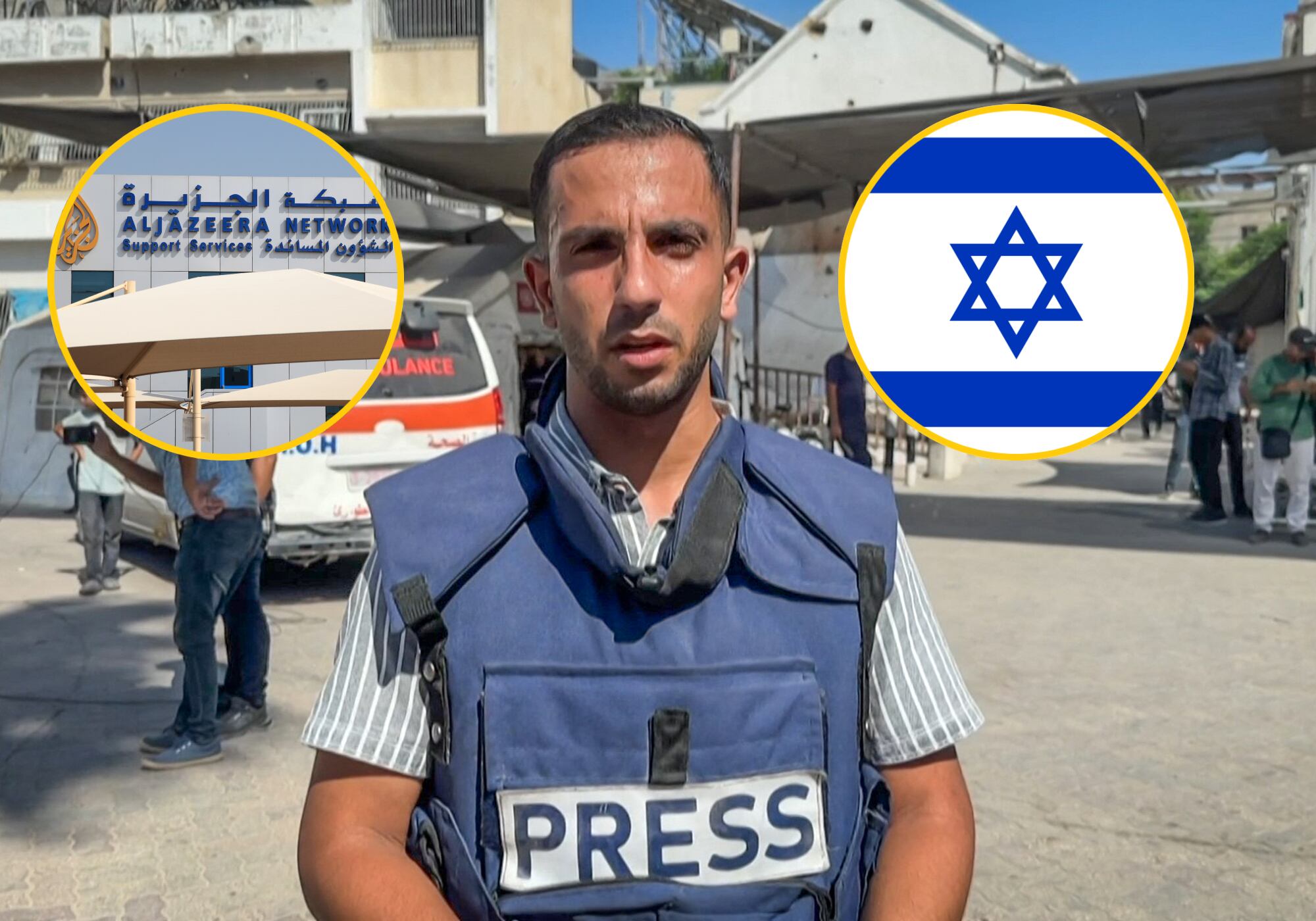 “Sepan que Israel ha logrado matarme”: la carta de despedida del periodista Anas al Sharif. Foto: AFP/ Getty Images.