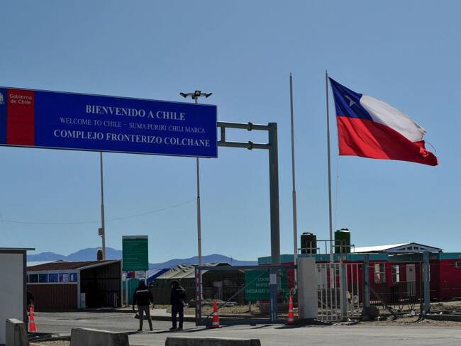 Vista de la aduana fronteriza en Colchane, Chile, cerca de Pisiga, Bolivia (Photo by JORGE BERNAL / AFP) (Photo by JORGE BERNAL/AFP via Getty Images)