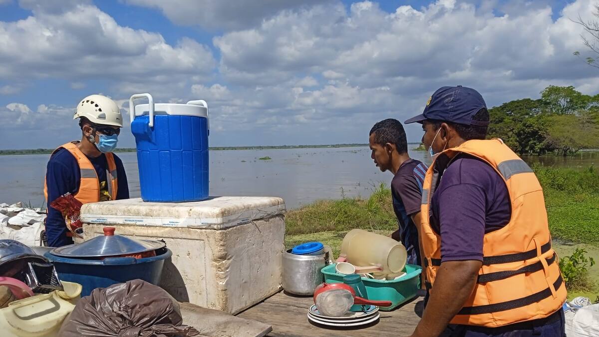 Comerciantes ubicados en el ferry de Salamina, Magdalena, afectados por su desaparición