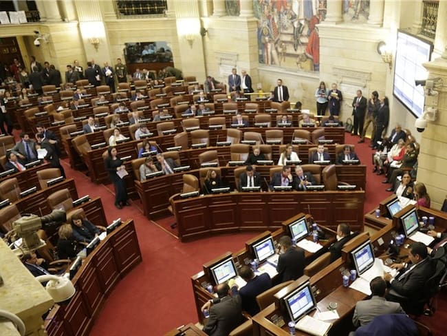 La decisión del gobierno del presidente Iván Duque de reconocer a Juan Guaidó como presidente interino de Venezuela género opiniones divididas en el Congreso de la República.. Foto: Colprensa