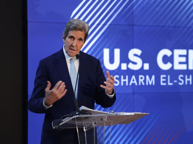 El enviado especial para el clima de Estados Unidos, John Kerry. Foto: Sean Gallup/Getty Images.