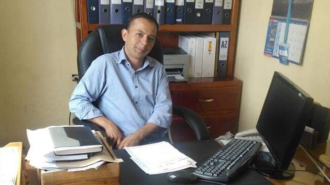 Carlos Ruber Mora, alcalde del municipio de Sucre, sur del Cauca, se entregó en las últimas horas a la Fiscalía. Foto: Cortesía Sucesos Cauca