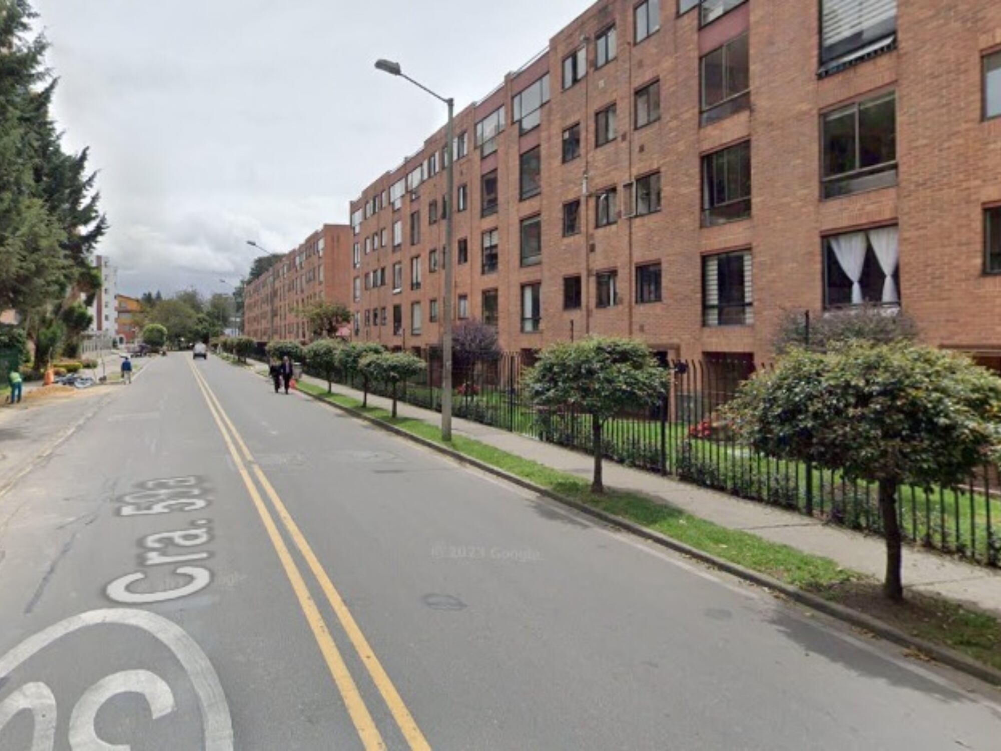 Carrera 59 con calle 136A. Foto: Captura de pantalla Google Maps.